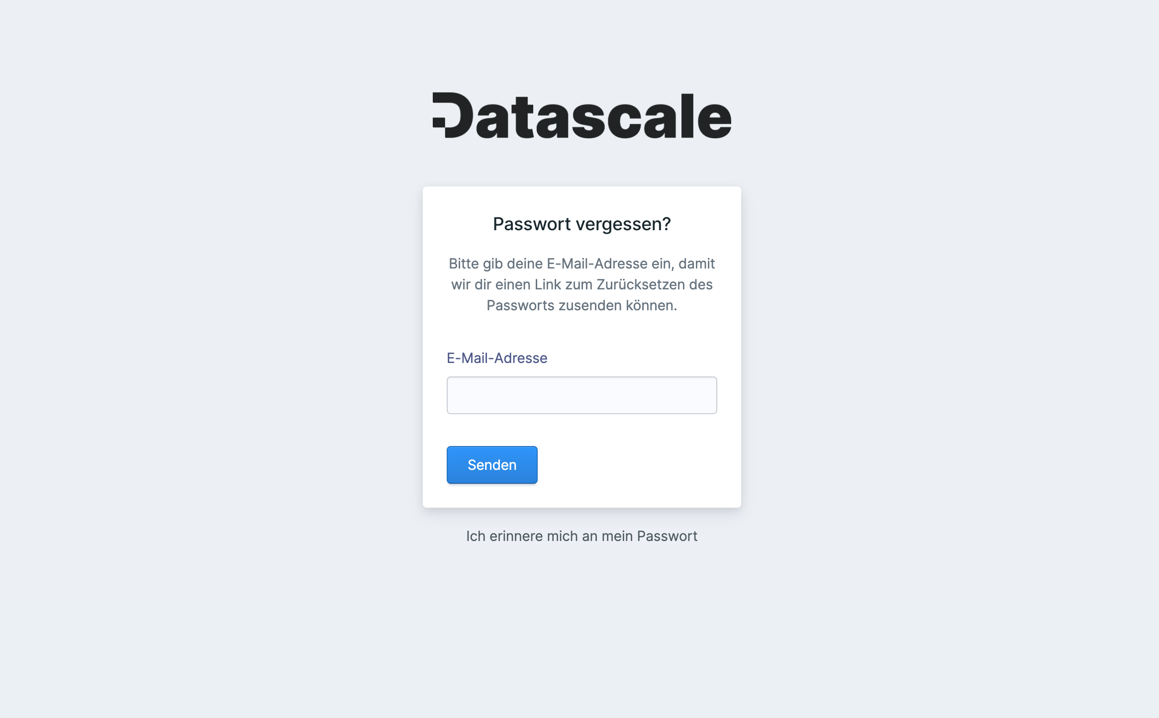 Screenshot Statamic Sign In